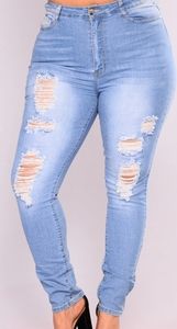 Fantasea Nights High Rise Jeans